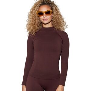 Halfdays Johnson Top in Discontinued Shade Espresso LIKE NEW